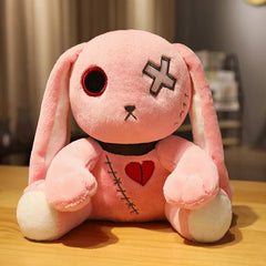 Goth Creepy Bunny Rabbit Kawaii Plushie