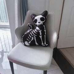 Kawaii Dog Ghost Plush Pillow