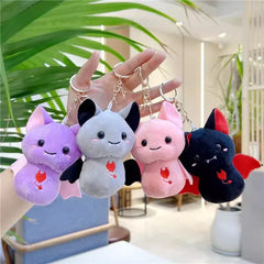 Goth 'Fangtom' Cute Baby Bat Cute Kawaii Plushie Keychain