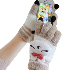 Touch Screen Kawaii Mittens
