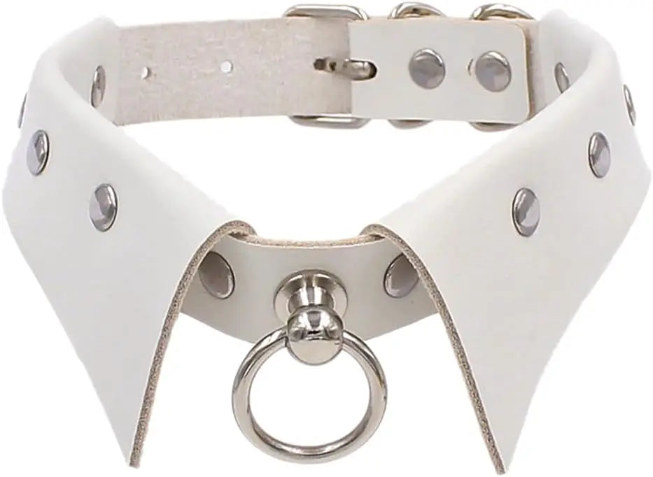 Multi Color Alt PU Leather Gothic Choker