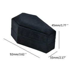 Gothic Coffin Shaped Jewelry Box