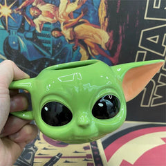 Yoda 3D Coffee Mug