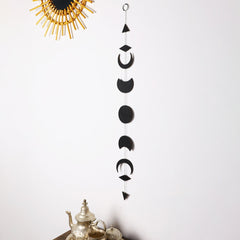 Black Moon Phases Gothic Hanging Wall Decoration