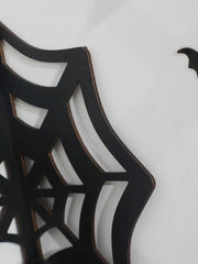 Spider Web Floating Corner Shelf