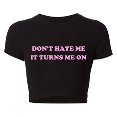 Black 2000s Grunge T-Shirt