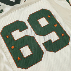 Vintage Mesh "69" Y2K Football Jersey