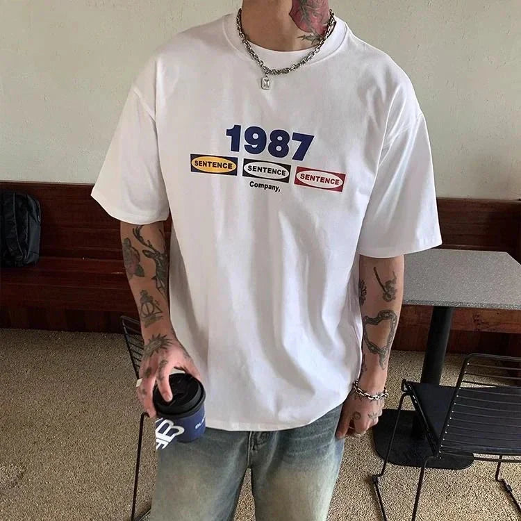 Y2K 3 is Company Baggy T Shirt