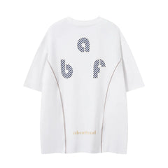 Y2K "ABF" 7 Crew Neck T Shirt