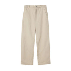 Y2K Arc Shaped Baggy Trousers
