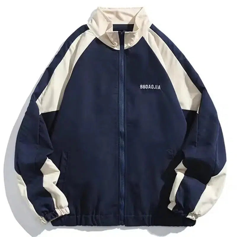 Y2K Baggy Block Jacket