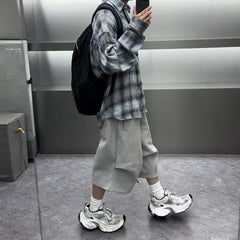 Y2K Baggy Long Shorts