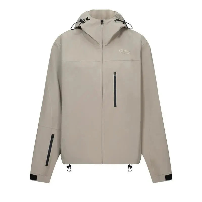 Y2K Baggy Waterproof Rain Jacket Coat