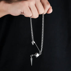 Y2K Bobby Pin Necklace