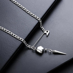 Y2K Bobby Pin Necklace