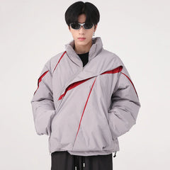 Y2K "Carved Apart" Padded Coat