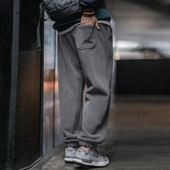Y2K Essentials Washed Sweatpant Joggers Trousers