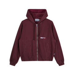 Y2K Full Zip Up Hooded Denim Jacket
