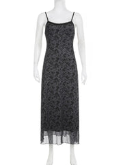 Y2K Grunge Long Maxi Dress