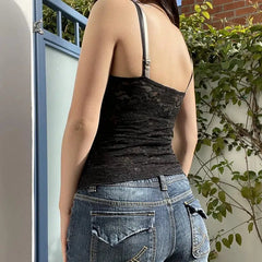 Y2K Lace Cami Top