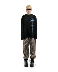 Y2K Long Sleeve Holy Graphic Top