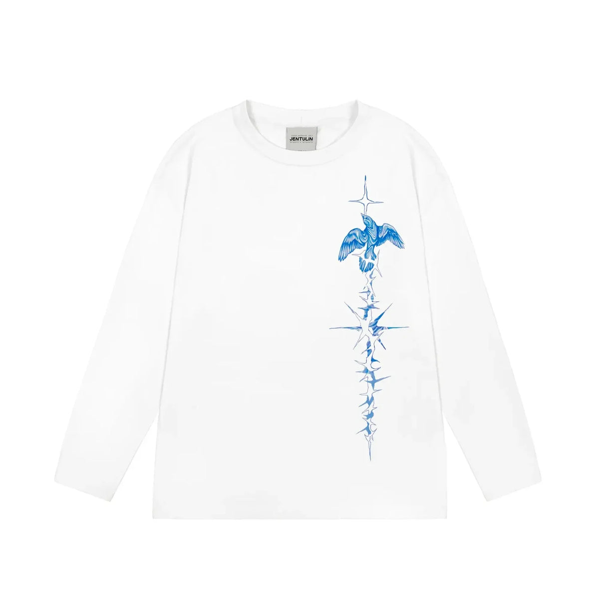 Y2K Long Sleeve Holy Graphic Top