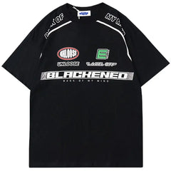 Y2K Mechanic Racing T Shirt