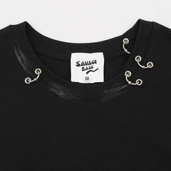Y2K Metal Ring Tank Top Vest