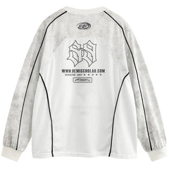 Y2K Moto Long Sleeve Top