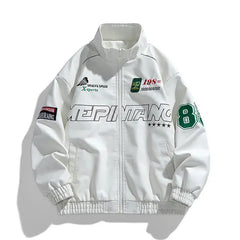 Y2K Racing Leather Jacket
