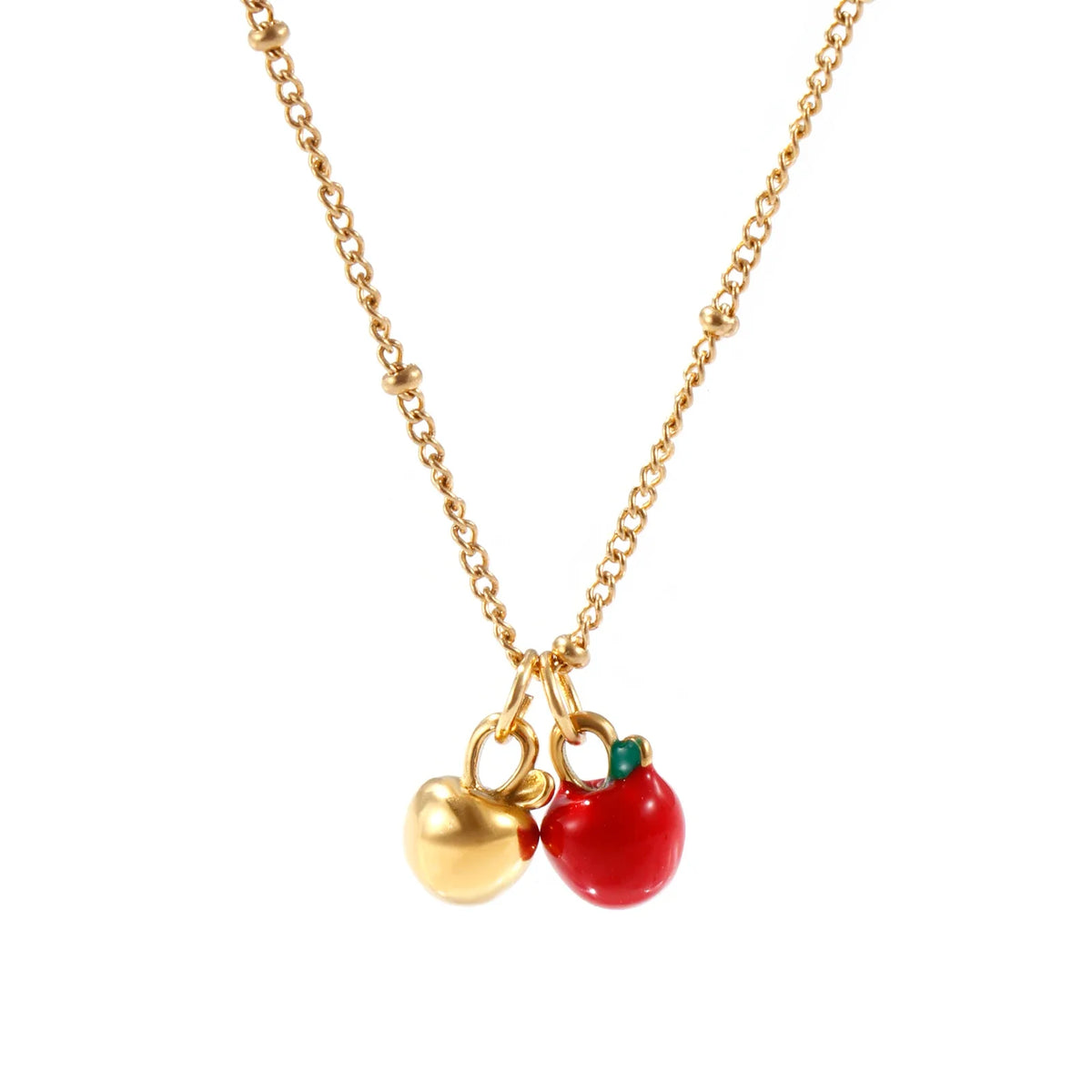 Y2K Red Fruit Pendant Necklace