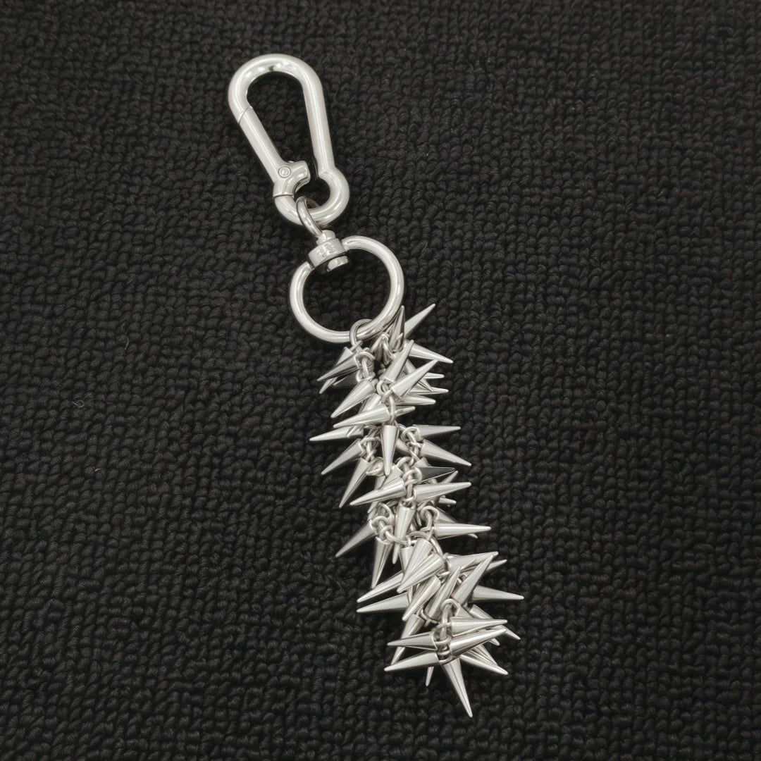 Y2K Rivet Charm Belt Loop Keychain