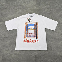Y2K Scenic View Graphic Print T-Shirt