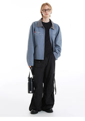 Y2K Short Homme Winter Jacket