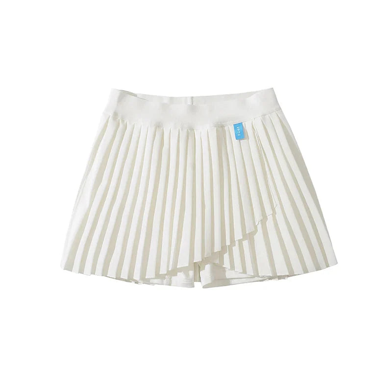 Y2K Skirt Pleated High Waist Tennis Mini Skirt