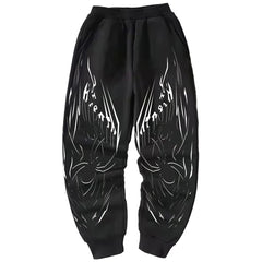 Y2K Spider Graphic Baggy Sweatpant Joggers Trousers