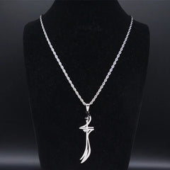 Y2K Sword Pendant Necklace