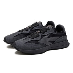 Y2K Vintage Thick-soled Black Trainers