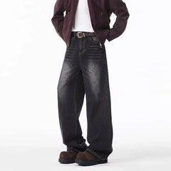Y2K Washed Straight Leg Jeans