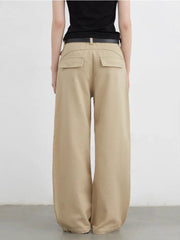 Y2K Wide Leg Workwear Boyfriend Fit Jeans