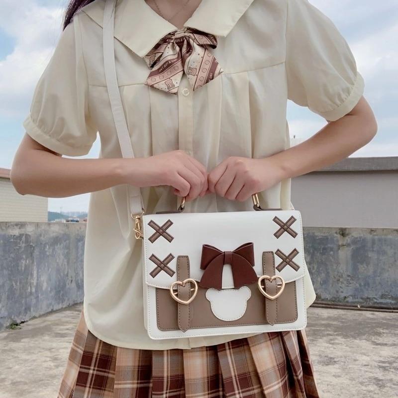 Baby Bear Pastel Goth Handbag