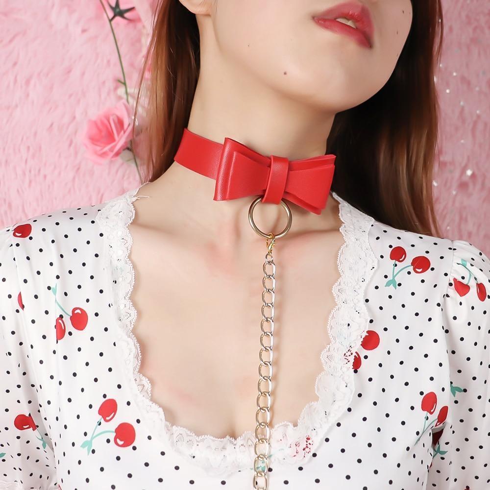 Bow Leash & Collar Set