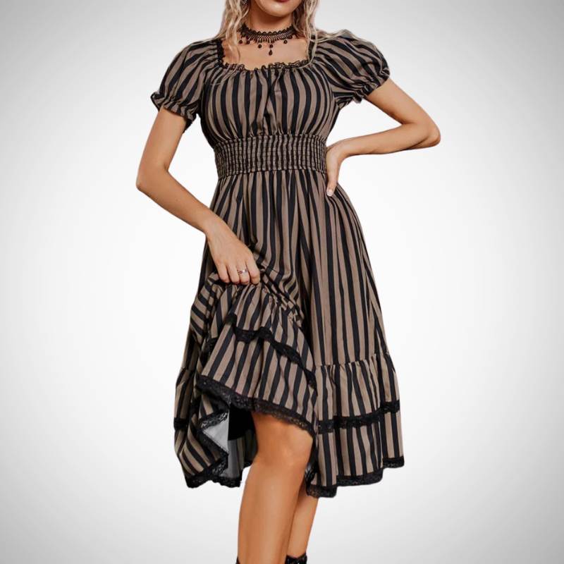 Steampunk inspired dress