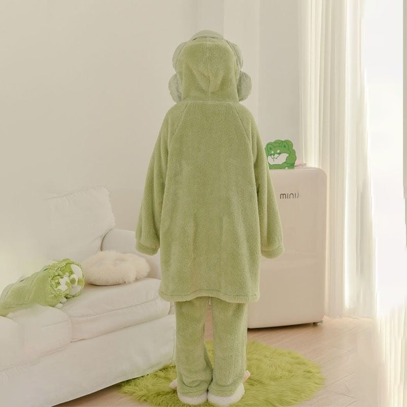Cabbage Shiba Inu Pajama Set
