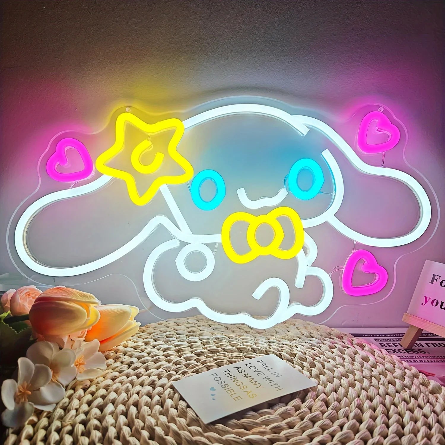 Puppy LED Light Up Sign