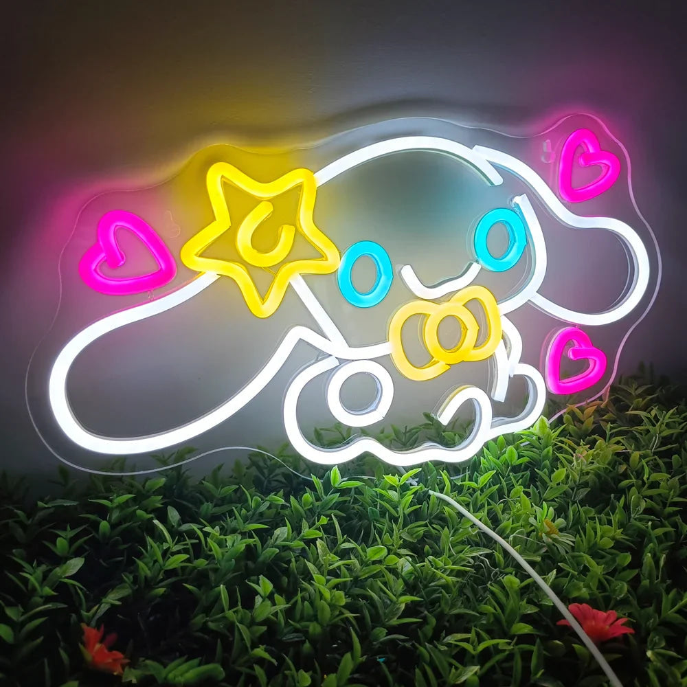 Puppy LED Light Up Sign