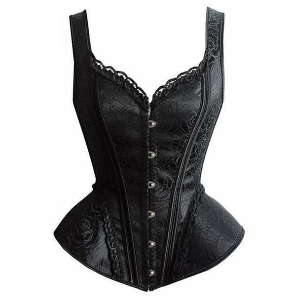 Black Victorian Steampunk corset
