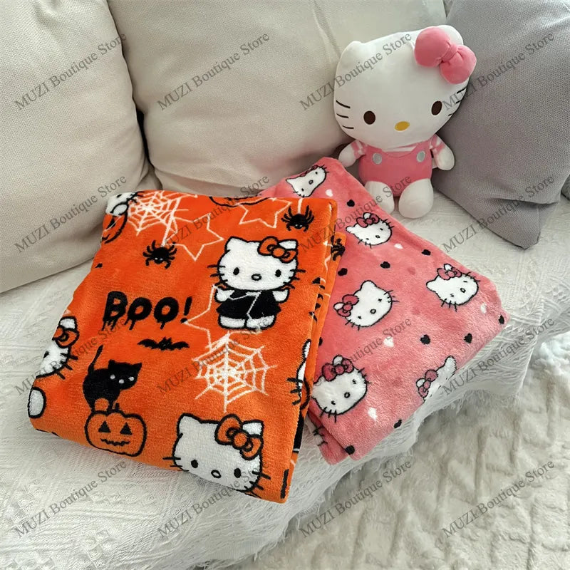 Cozy Holiday Kawaii Kitten Pajama Pants