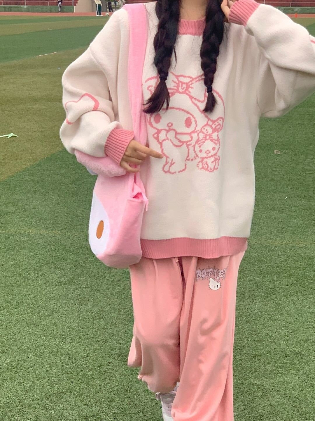 Cozy Kawaii Pastel Knit Pullovers