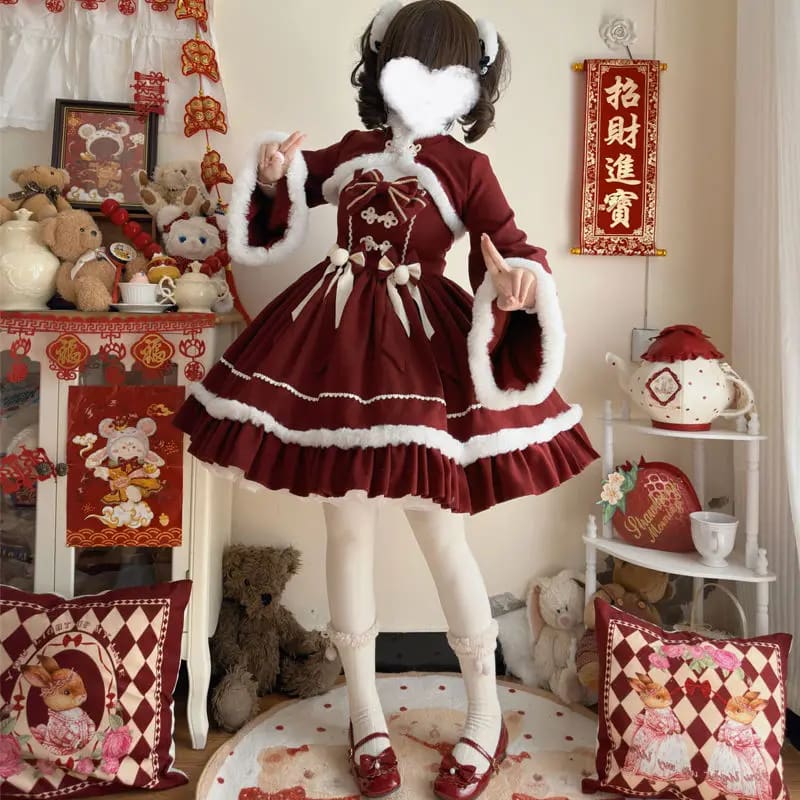 Cozy Winter Wonderland Dress